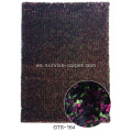 Alfombra Shaggy elástica y de seda con alfombra de mezcla de color